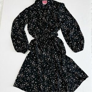 Kate Spade Black Shirt Dress size 6